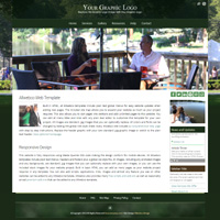 eLiving Drop Down Menu Responsive Website Layout