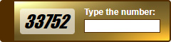 Compact Gold Captcha