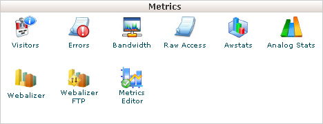 cPanel Site Metrics