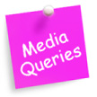 Pinned Note Responsive Media Queries