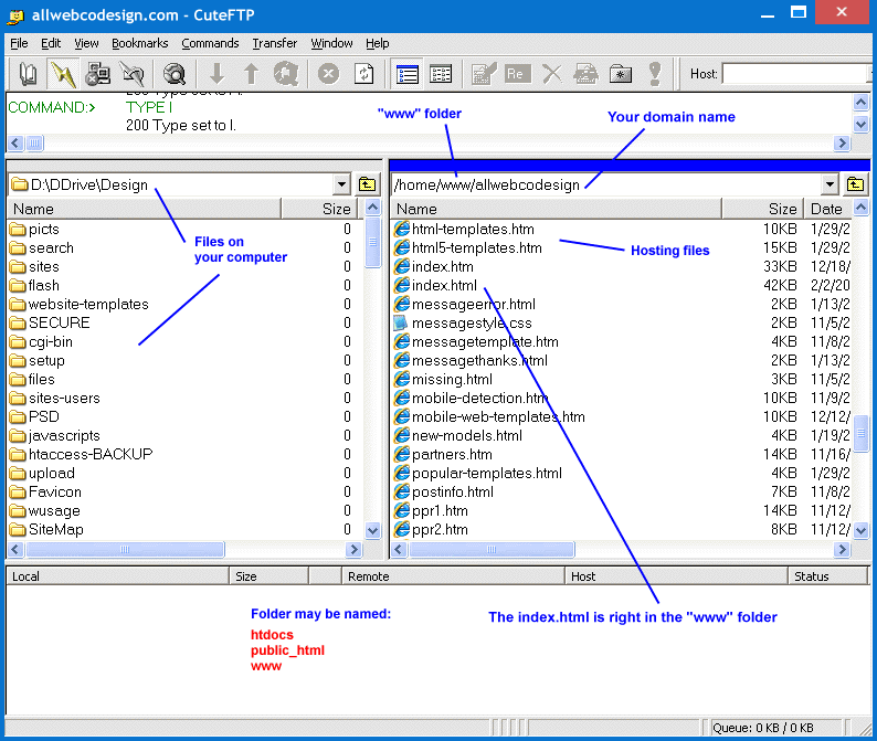 FTP Uploading Software