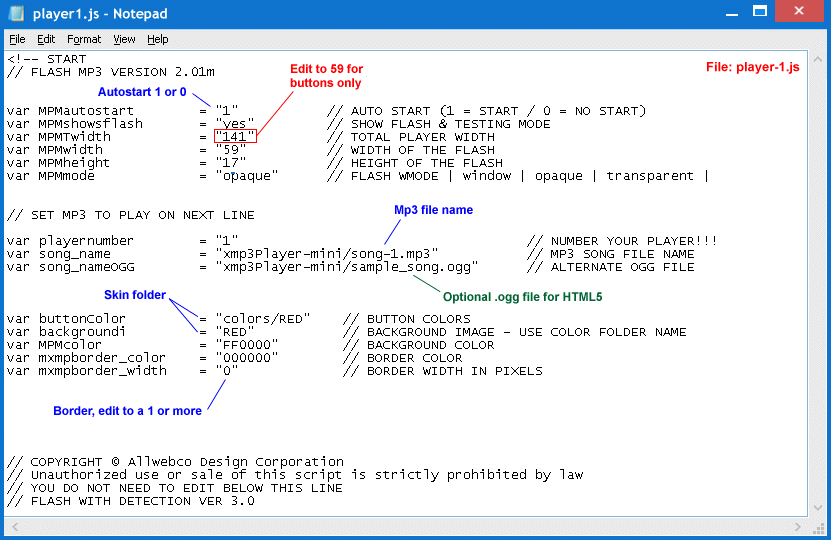 XMP3 Mini Player Source