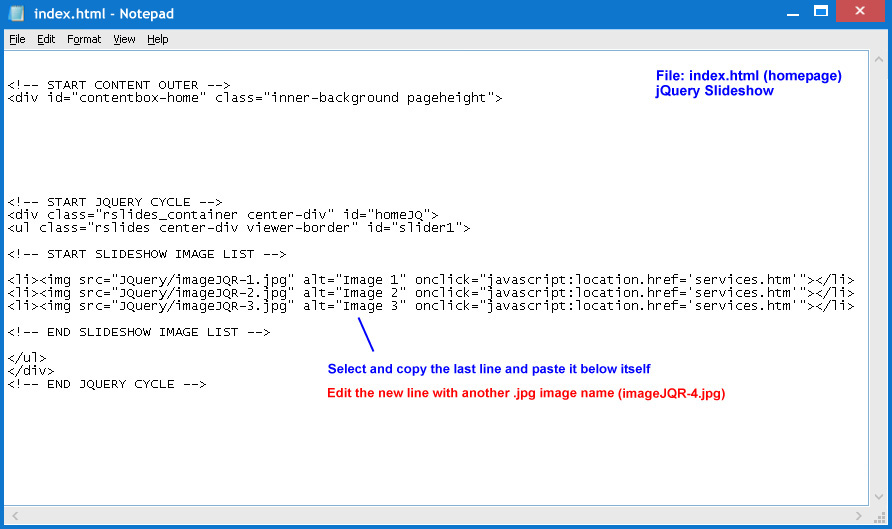jQuery Responsive Add Slides