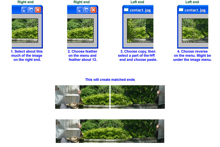 Visual Tiled Images Sample