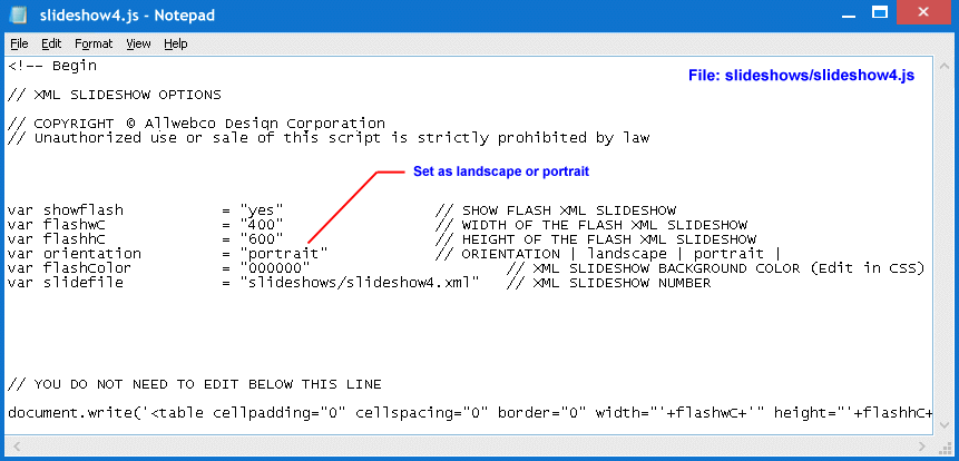 Visual Slideshow XML LP